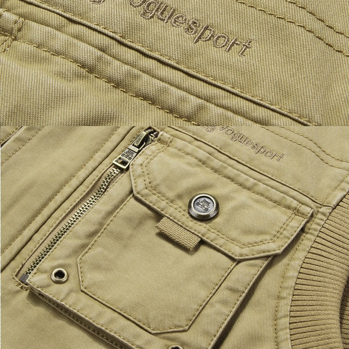 Smart Cotton Casual Multi Pocket Photographers Military Vest