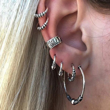 Moon Star Ear Piercing Set