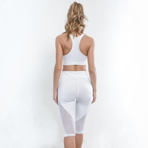 Two pieces Mesh Breathable Fitness Yoga Set Verkadi.com