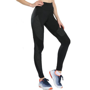 High Waist Slim Workout Mesh Leggings