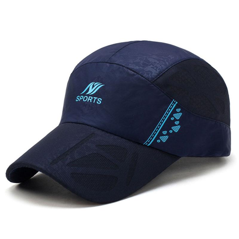Mens Lightweight Quick-Drying Sun-Hat Mesh Summer-Baseball-Caps Hats  Breathable Sports Cap for Men and Women