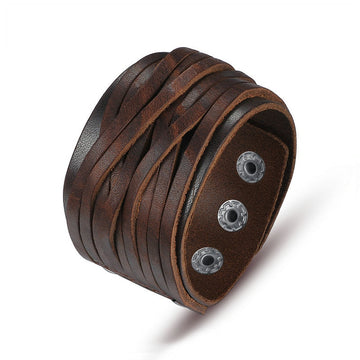 Unisex Leather Bracelet