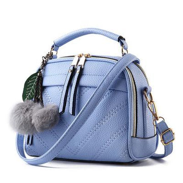 Beaumais  Pu Leather Messenger Pouch Shoulder Cross Body Handbag