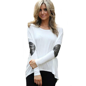 Cool Long Sleeve Cotton Tunic Loose Top Shirt Verkadi.com