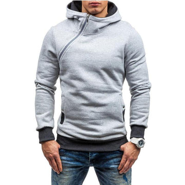 Hip Hop Solid Color Men Hoodie Sweatshirt Fleece Verkadi.com