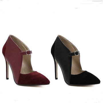 New Thin Heels Stylish Splice High Heels Verkadi.com