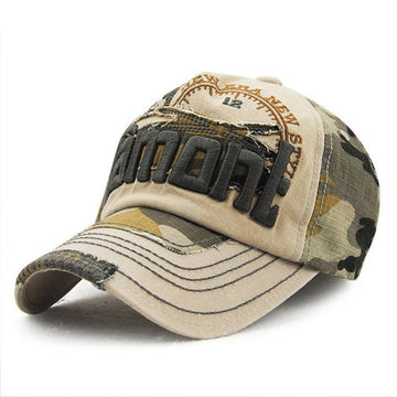 Vintage Camouflage Baseball Cap