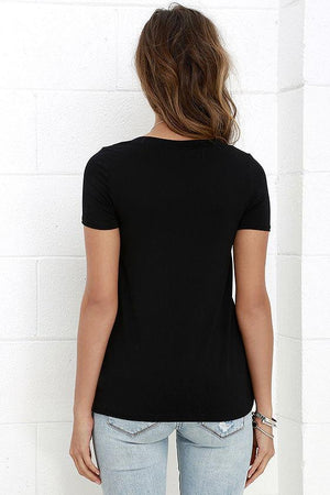 Trendy Loose Short Sleeve Tops T-Shirts Verkadi.com