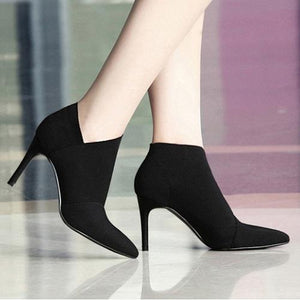 Hot Pointed Toe High Heels Women Casual Fitted Shoes