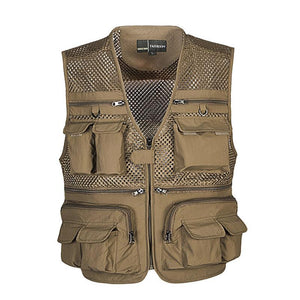 Multi Function Breathable Mesh Vest Jacket Verkadi.com