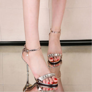 Sexy High-Heel Peep-Toe Thin Belt Strap Sandals Verkadi.com