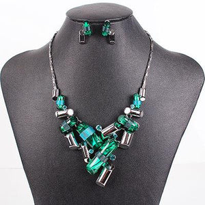 Classic &  High Quality Unique Design Plated Jewelry Set