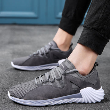 Men Street Wear Soft Fashion Sneakers Flats Shoes Verkadi.com