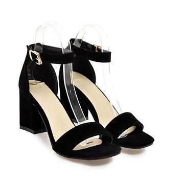 Meotina Ankle Wrap High Heels Shoes