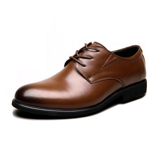 Men Business  Lace-up Genuine Leather Shoes
