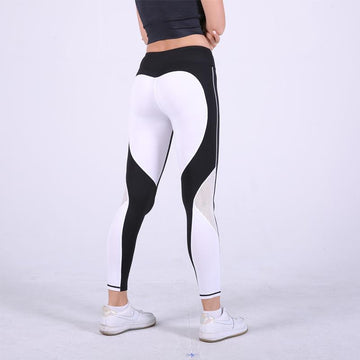Push Up Mesh Heart Slim Workout Yoga Legging Verkadi.com