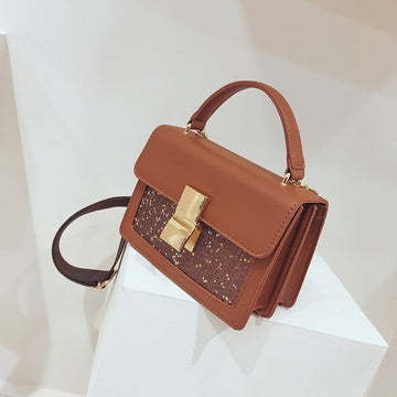 New Fashion Sequins Casual Small Side Shoulder Handbag