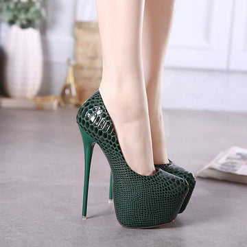 High Heels Serpentine Stiletto Sandals Verkadi.com