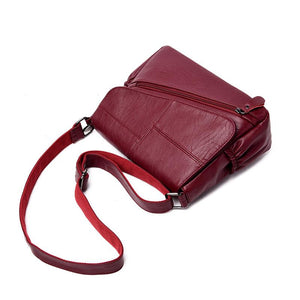 PHTESS New Leather Messenger Shoulder Handbag
