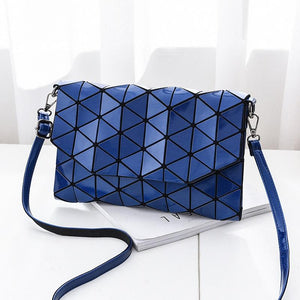 Square Pattern Package Satchel Purse Shoulder Bag Verkadi.com