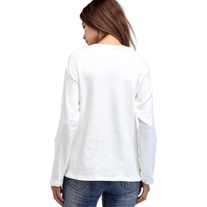 Zen Fashion Round Neck Pocket Zipper Sweatshirt Top Verkadi.com