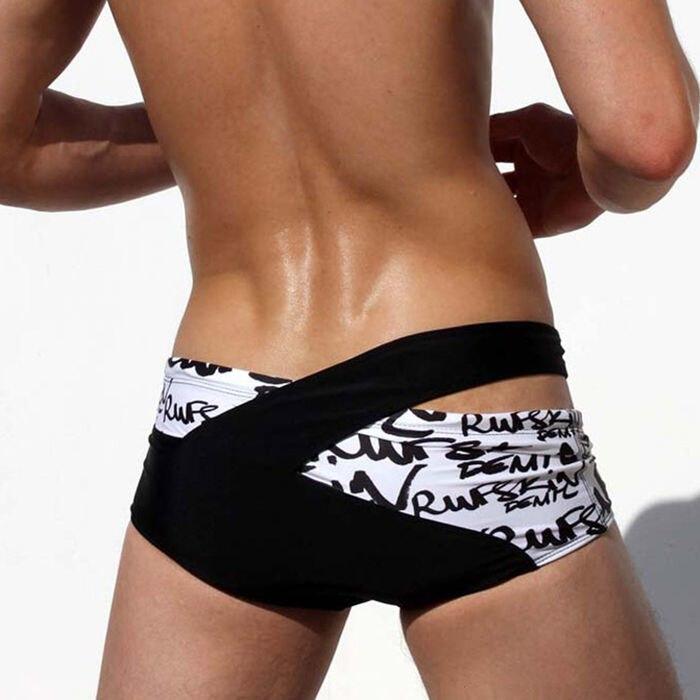 Sexy Men Low Waist Belt Swimwear Shorts Swim Trunks Verkadi Sexy Men Low Waist Belt Swimwear Shorts Swim Trunks Verkadi