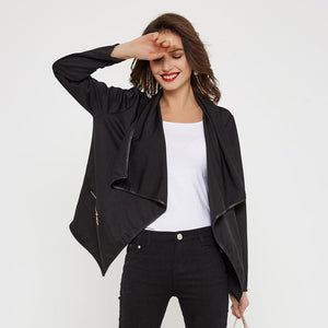 Smart European Style Turn Down Collar Street Wear Jacket 