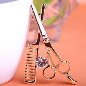Tool Jewelry Scissors Combs Brooch for Women Verkadi.com