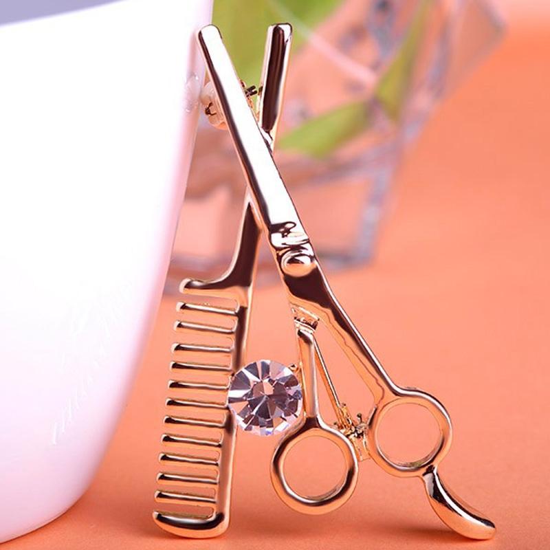 Tool Jewelry Scissors Combs Brooch for Women Verkadi.com