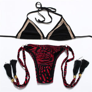 Sexy Brazilian Low Waist String Bikini Set Verkadi.com