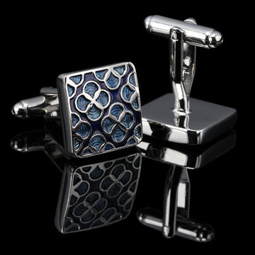 Vintage Designer Colorful Men Cuff Links