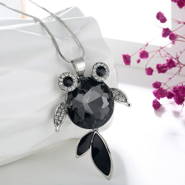 Goldfish Crystal Collier Geometric Pendant