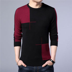 Cashmere Sweater Men Casual O-Neck Pullover