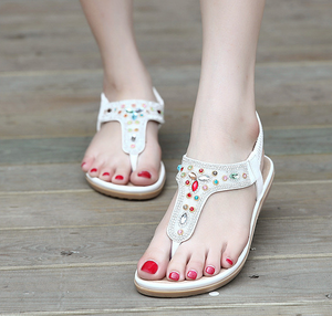 Style Bohemia Beaded Trendy Open Toe Sandals