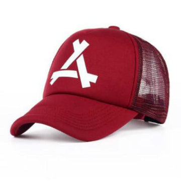 Triangle Printed Breathable Mesh Baseball Cap